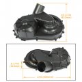 Kuafu Outer Clutch Cover Compatible With 2016-2018 Polaris Rzr Xp Xp4 Turbo Black Replacement For