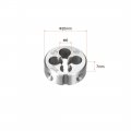 Uxcell M6 X 1 0 Metric Round Die Machine Thread Left Handing Alloy Steel Screw Thread Cutting