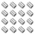 16pcs 304 Stainless Steel Spacer 3 8 Od X 1 4 Id 15 32 Length 10x6x12mm Screw Standoff Bushing Plain Finish Unthreaded Round 