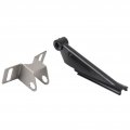 Transducer Bracket Shockproof Strong Structure Skimmer Transom Mount For Lowrance