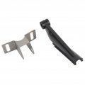 Transducer Bracket Shockproof Strong Structure Skimmer Transom Mount For Lowrance