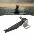Transducer Bracket Shockproof Strong Structure Skimmer Transom Mount For Lowrance
