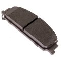 Front Brake Pad Set For Chevy Caprice 2012 Ceramic Friction Material Steel Backing Silver Classification Replacement 19387597