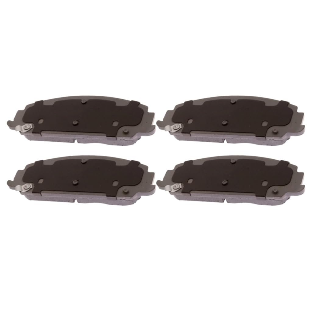 Front Brake Pad Set For Chevy Caprice 2012 Ceramic Friction Material Steel Backing Silver Classification Replacement 19387597
