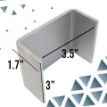 Heavy Duty Weld On Steel Stake Pocket Anchors For Flatbed Trailers And Trucks 2x4 In Bracket 8 Pack