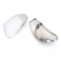 Topteng Motorcycle Battery Side Covers Pair Chrome Fairing Cap Fits For Honda Vtx1300 2003-2009