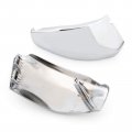 Topteng Motorcycle Battery Side Covers Pair Chrome Fairing Cap Fits For Honda Vtx1300 2003-2009