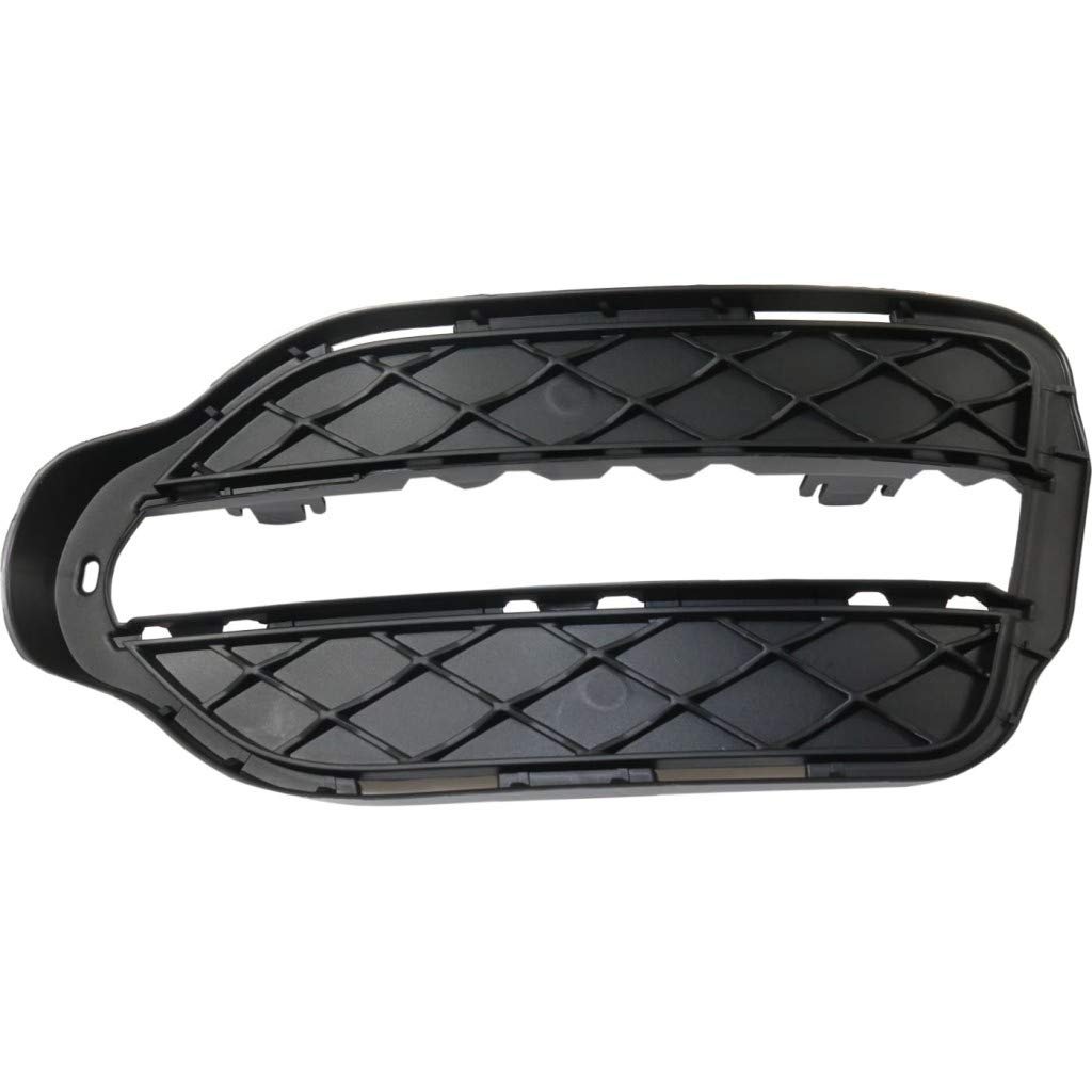 Fog Light Cover Pair For Mercedes Benz Glk250 Glk350 2013 2014 2015 Driver And Passenger Side Textured Black Mb1038174