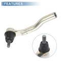 2pcs Front Outer Tie Rod Ends Kit Suspension Steering End For Honda Fit 2015-2020 Drag Link No 53540t5r003 53560t5r003
