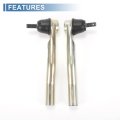 2pcs Front Outer Tie Rod Ends Kit Suspension Steering End For Honda Fit 2015-2020 Drag Link No 53540t5r003 53560t5r003