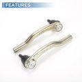 2pcs Front Outer Tie Rod Ends Kit Suspension Steering End For Honda Fit 2015-2020 Drag Link No 53540t5r003 53560t5r003