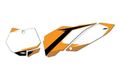 Factory Effex 14-64524 White Pre-cut Number Plate Graphic Background 