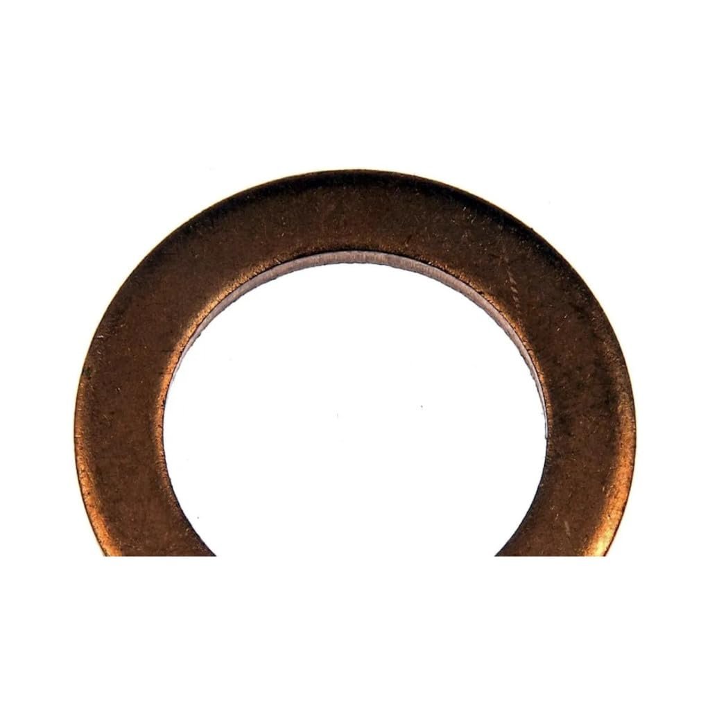 Engine Oil Drain Plug Gasket For Porsche Carrera Gt 24 2005 2006 Copper 0 75 Inside Diameter 0 95 In Outside 2 Pieces