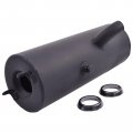 Fridayparts Muffler Silencer With Gasket 1261006-029 1261006-489 Compatible For Polaris Atv Scrambler 500 4x4 2x4 2000-2012