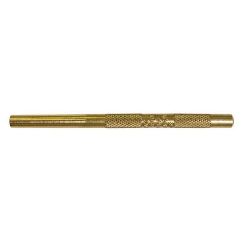 Mayhew Tools 25074 Knurled Brass Punch Drift 1 6mm X 4