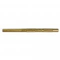 Mayhew Tools 25074 Knurled Brass Punch Drift 1 6mm X 4 