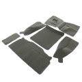 Front Rear Carpet Kit W Console For 1986-1995 Jeep Wrangler Yj 2 Door 6pcs Rug Mat Cargo Area Liners Grey