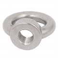 Uxcell Lifting Eye Nut M18 Female Thread 304 Stainless Steel Round Shape For Rope Fitting Pack Of 1