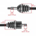 Caltric 705502478 705502479 Rear Left And Right Cv Axles For Can-am Defender Traxter