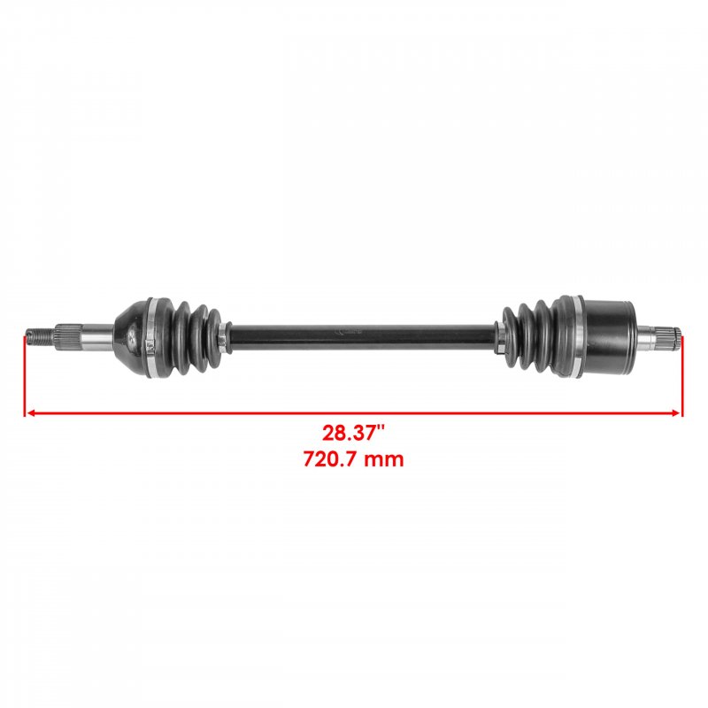 Caltric 705502478 705502479 Rear Left And Right Cv Axles For Can-am Defender Traxter