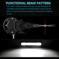 Auxtings 18 Inch 450w Led Light Bar Spot Flood Beam 2x 4 60w Pods Fog Lights With 2 Leads 12v Wiring Harness Kit For Jeep