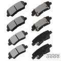 D1813 D1971 Front Rear Ceramic Disc Brake Pad Set For Hyundai Elantra Gt 2017 Veloster 2016 2019 2021 Kia Forte Forte5 2018 