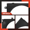 A-premium Engine Radiator Cooling Fan Shroud Compatible With Ford Explorer 1996-2001 Mercury Mountaineer 1997-2001 5 0l