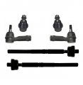 Partsw 6 Pcs Front Suspension Kit Inner And Outer Tie Rod End Lower Ball Joints 