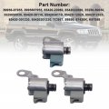 Secosautoparts 3pc Automatic Transmission Solenoid Kit Shift Tcc A340 A340e A340f Replace 8995697955 Compatible With Jeep