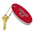 Graphics More Marist College Red Fox Logo Floating Keychain Oval Foam Fishing Boat Buoy Key Float 