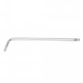 Uxcell T25 Anti Tamper Proof Torx Star Key Bit Wrench L-shape 5 1-inch Long Arm Cr-v Steel 2 Pcs