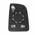 Without Heated Glass Mb1324119 Factory Style Flat Side View Blind Spot Mirror Lens Manual Adjust Compatible With Jeep Cherokee