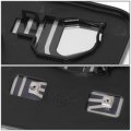 Without Heated Glass Mb1324119 Factory Style Flat Side View Blind Spot Mirror Lens Manual Adjust Compatible With Jeep Cherokee