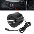 Qiilu Headlight Switch Headlamp Sensor Chrome Dimmer Fog Parking Light Module For Mk5 Mk6 Tiguan Touran Passat