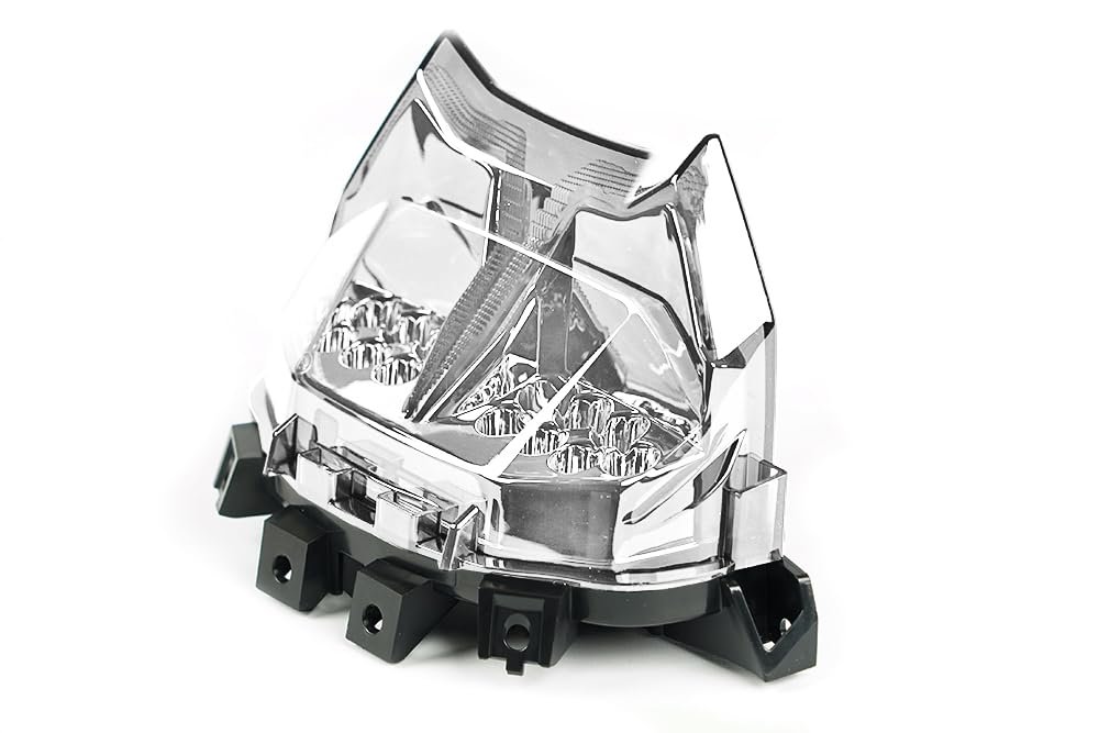 Integrated Sequential Led Tail Lights Clear Lens For Yamaha Mt-09 2024-2026 Super Bright Brake And Turn Signals With Stop Alert