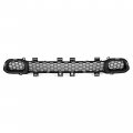 Hecasa Lower Grille Grill Compatible With 2014-2018 Jeep Cherokee Bumper Assembly Black Abs Plastic Replacement For 68203216aa