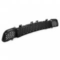 Hecasa Lower Grille Grill Compatible With 2014-2018 Jeep Cherokee Bumper Assembly Black Abs Plastic Replacement For 68203216aa