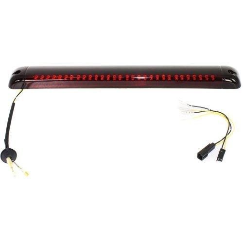 Repg730401 Tail Lamp Stop For Suburban Yukon With Back Doors Red Led Waterproof Polycarbonate Lens Rear Assembly