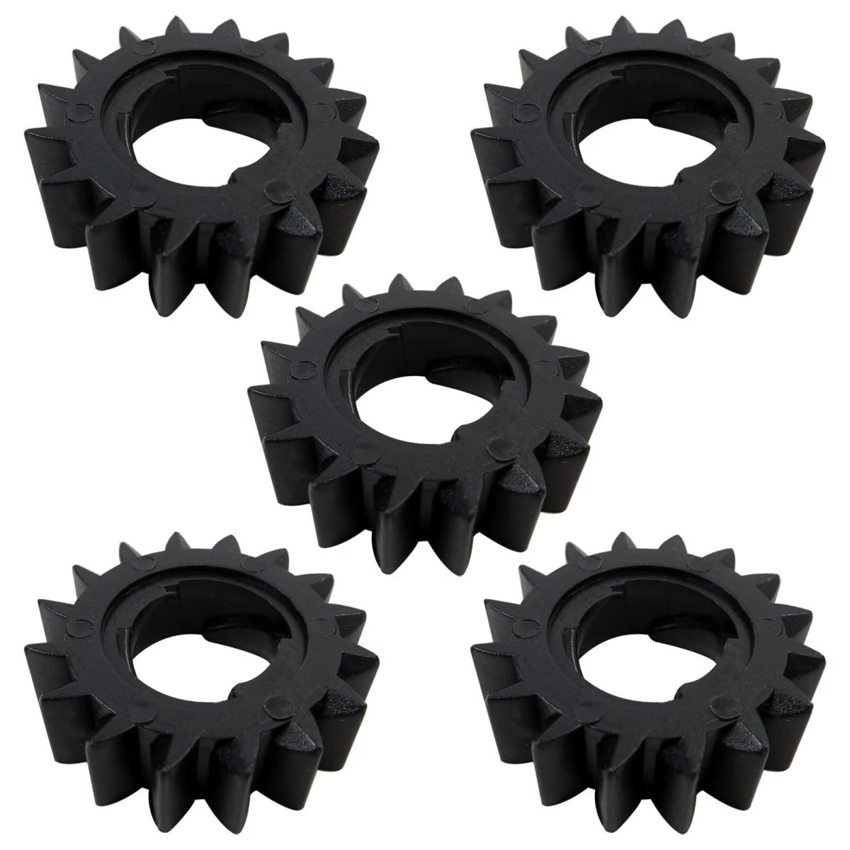 5pcs Starter Motor Pinion Gears 16 Tooth For Briggs And Stratton John Deere Riding Mowers 1 625 In Outside Diameter Replaces
