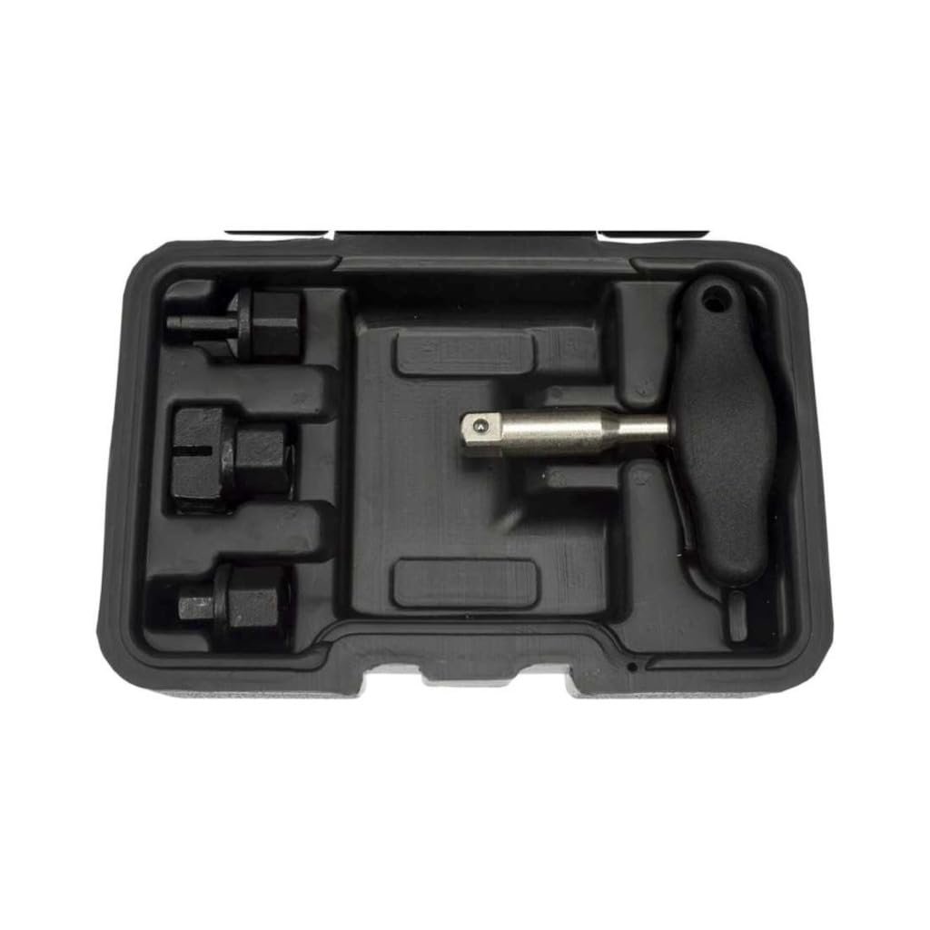 Ford Lobo 2018 Oil Drain Plug Removal Tool Set Plastic Carbon Steel Material Black Replacement For 6l103801 6l103801d