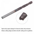 Uxcell Carbide Twist Drill Bits 2 5mm Din K45 Tungsten Altisin Coated Jobber Straight Shank Drilling Cutter For Stainless Steel