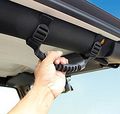 Set Of 4 Roll Bar Grab Handles 4wd Off Road Accessories For Jeep Wrangler Jk Tj Cj Black 