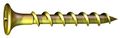 Grabber 500yz 7 X 2 General Purpose Interior Wood Screws Coarse Thread With Yellow Zinc 3500 Per Box 