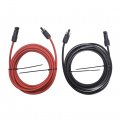 Wflnhb 30ft 10awg Black Red 10 Gauge Solar Panel Extension Cable Wire With Female And Male Connector