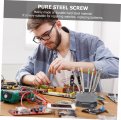 Housoutil 9pcs Watchmakers Tools Screw Repair Tool Kit Watchmaker Small Mini Bracelets Eyeglass Kit Rotary Cutter Blades Strap