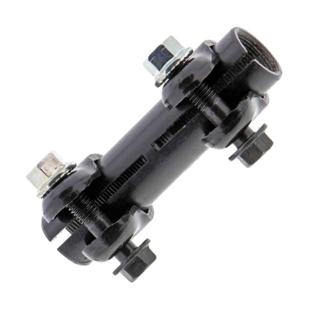 Tie Rod End Adjusting Sleeve For 1990 1991 Chevy Blazer V3500 Black Steel Medium Thread Female Ends Clockwise Right Direction