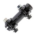 Tie Rod End Adjusting Sleeve For 1990 1991 Chevy Blazer V3500 Black Steel Medium Thread Female Ends Clockwise Right Direction