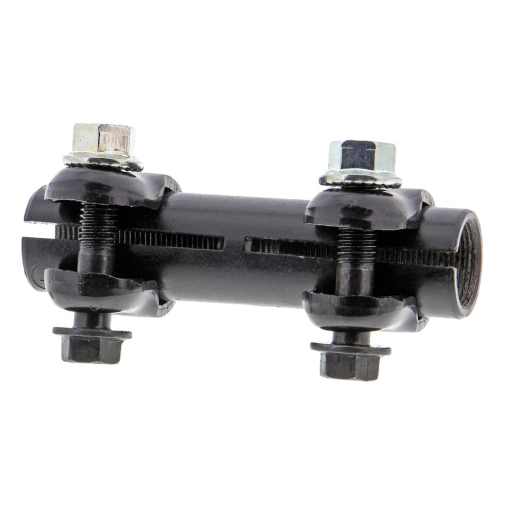 Tie Rod End Adjusting Sleeve For 1990 1991 Chevy Blazer V3500 Black Steel Medium Thread Female Ends Clockwise Right Direction