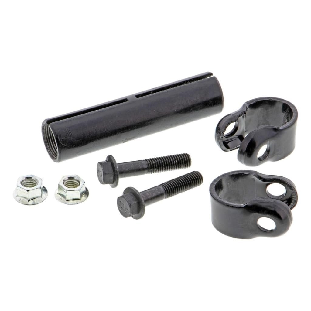 Tie Rod End Adjusting Sleeve For 1990 1991 Chevy Blazer V3500 Black Steel Medium Thread Female Ends Clockwise Right Direction