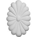 Ekena Millwork Ros04ma 4 3 8-inch W X 6 4-inch H Madrid Rosette 